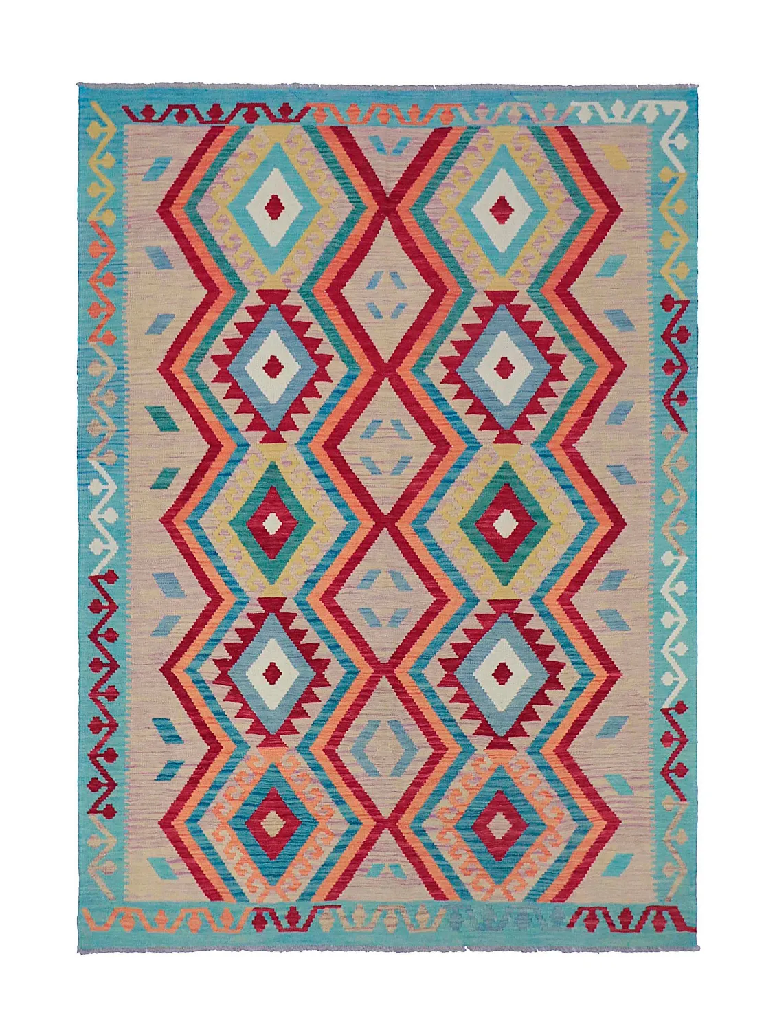 Tapete Oriental - Vegi Kelim Hand Woven - 175 x 247 cm