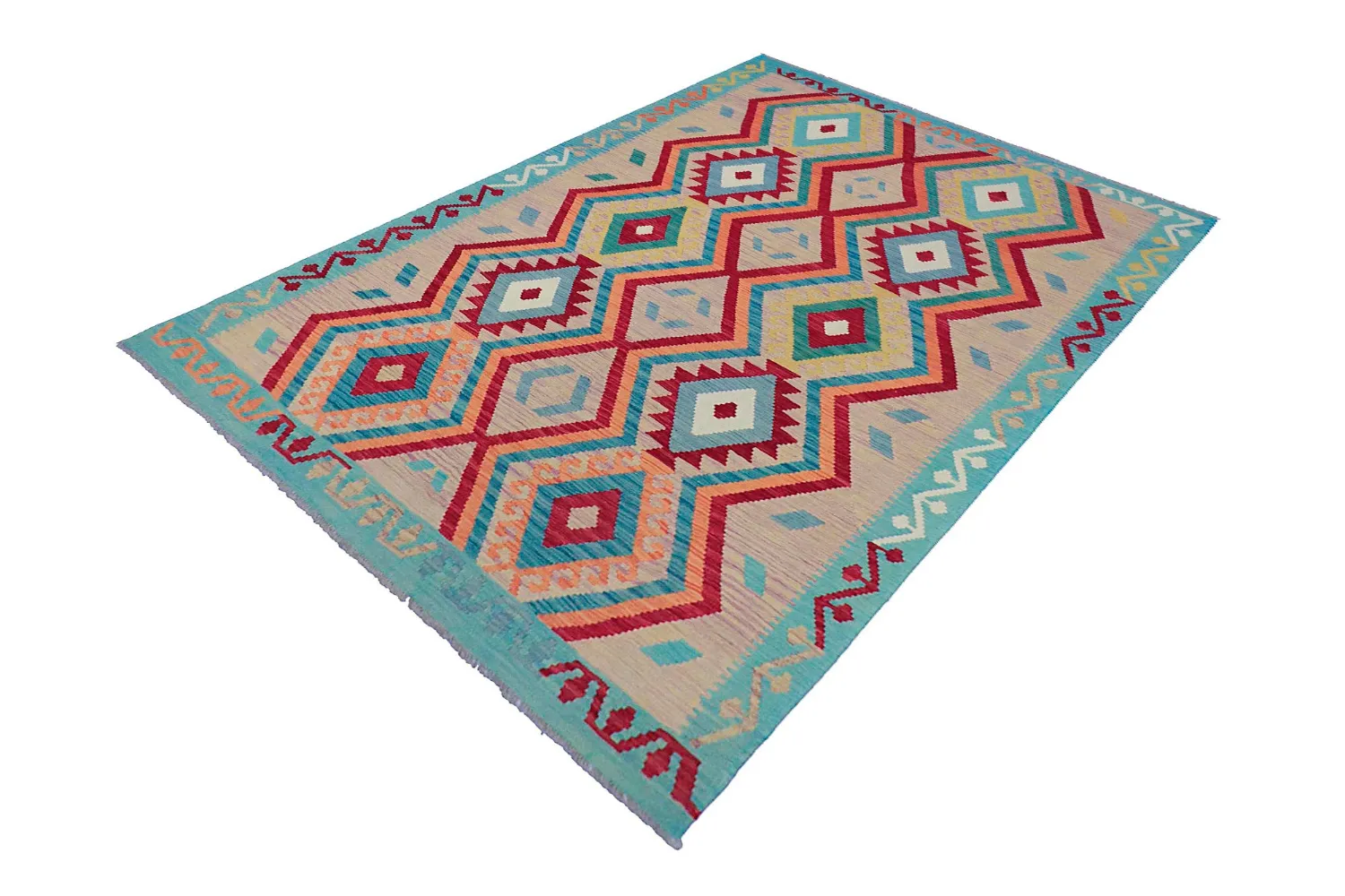 Tapete Oriental - Vegi Kelim Hand Woven - 175 x 247 cm