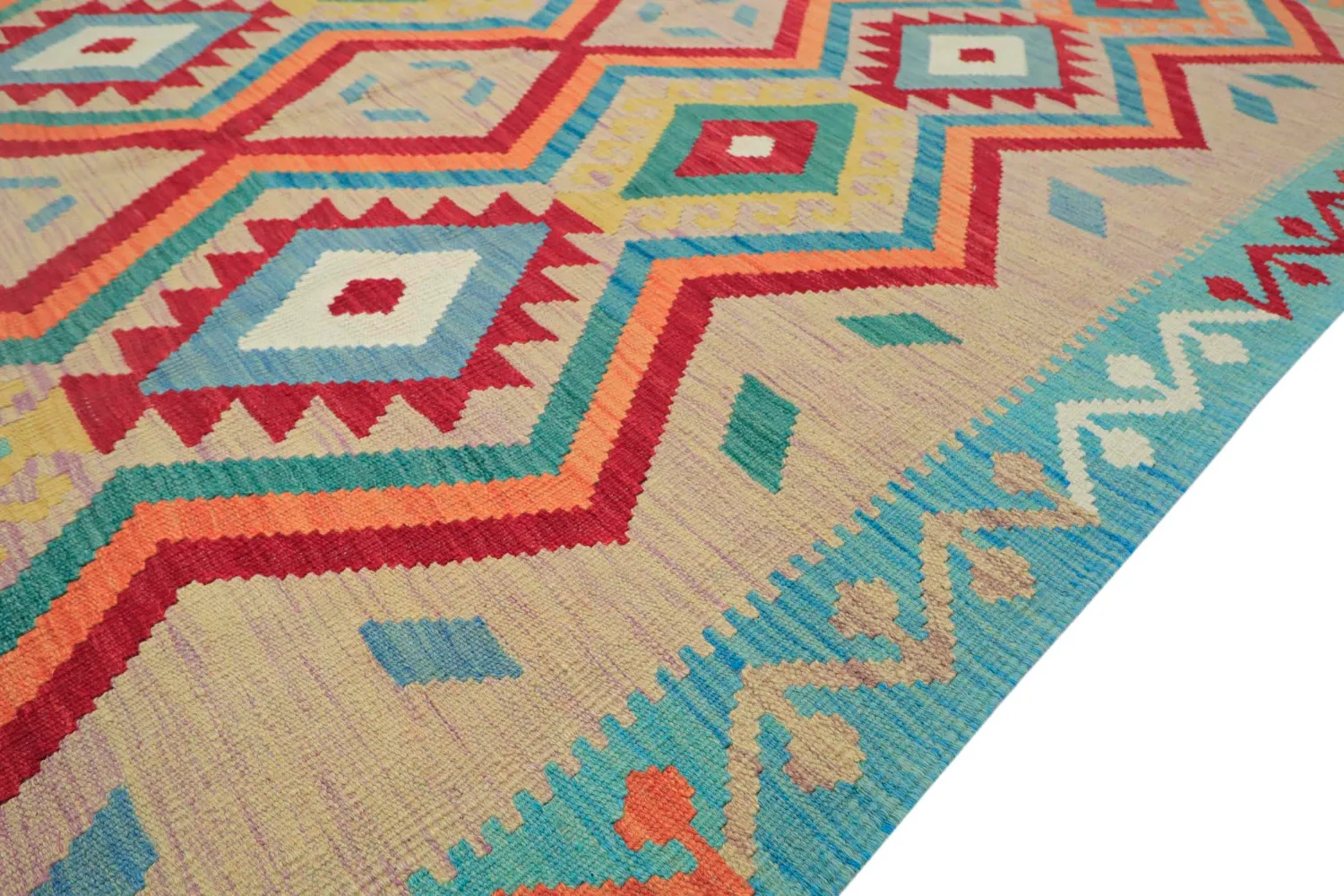 Tapete Oriental - Vegi Kelim Hand Woven - 175 x 247 cm