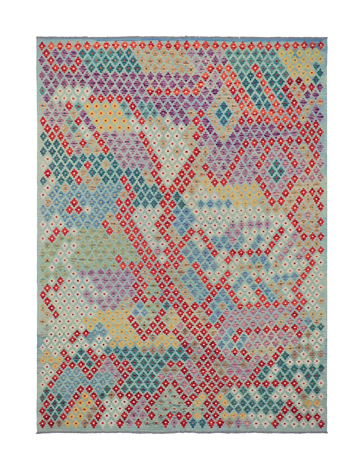 Tapete Oriental - Vegi Kelim Hand Woven - 211 x 288 cm