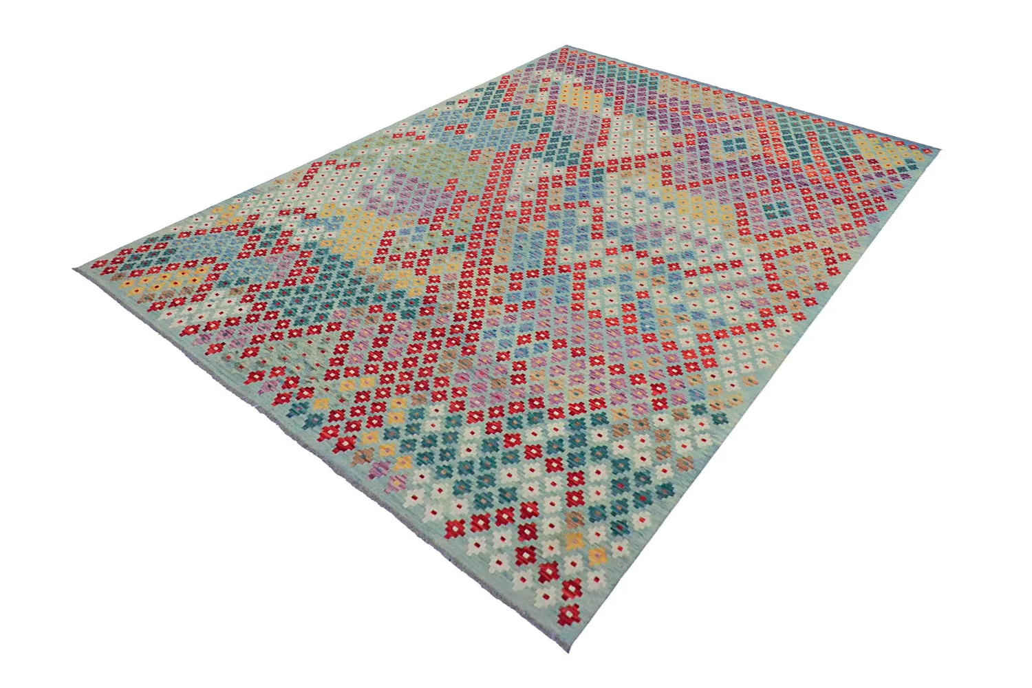 Tapete Oriental - Vegi Kelim Hand Woven - 211 x 288 cm