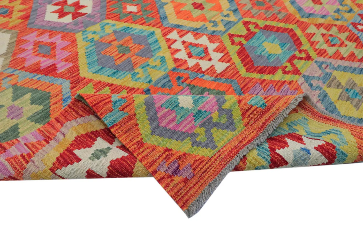 Tapete Oriental - Vegi Kelim Hand Woven - 203 x 296 cm