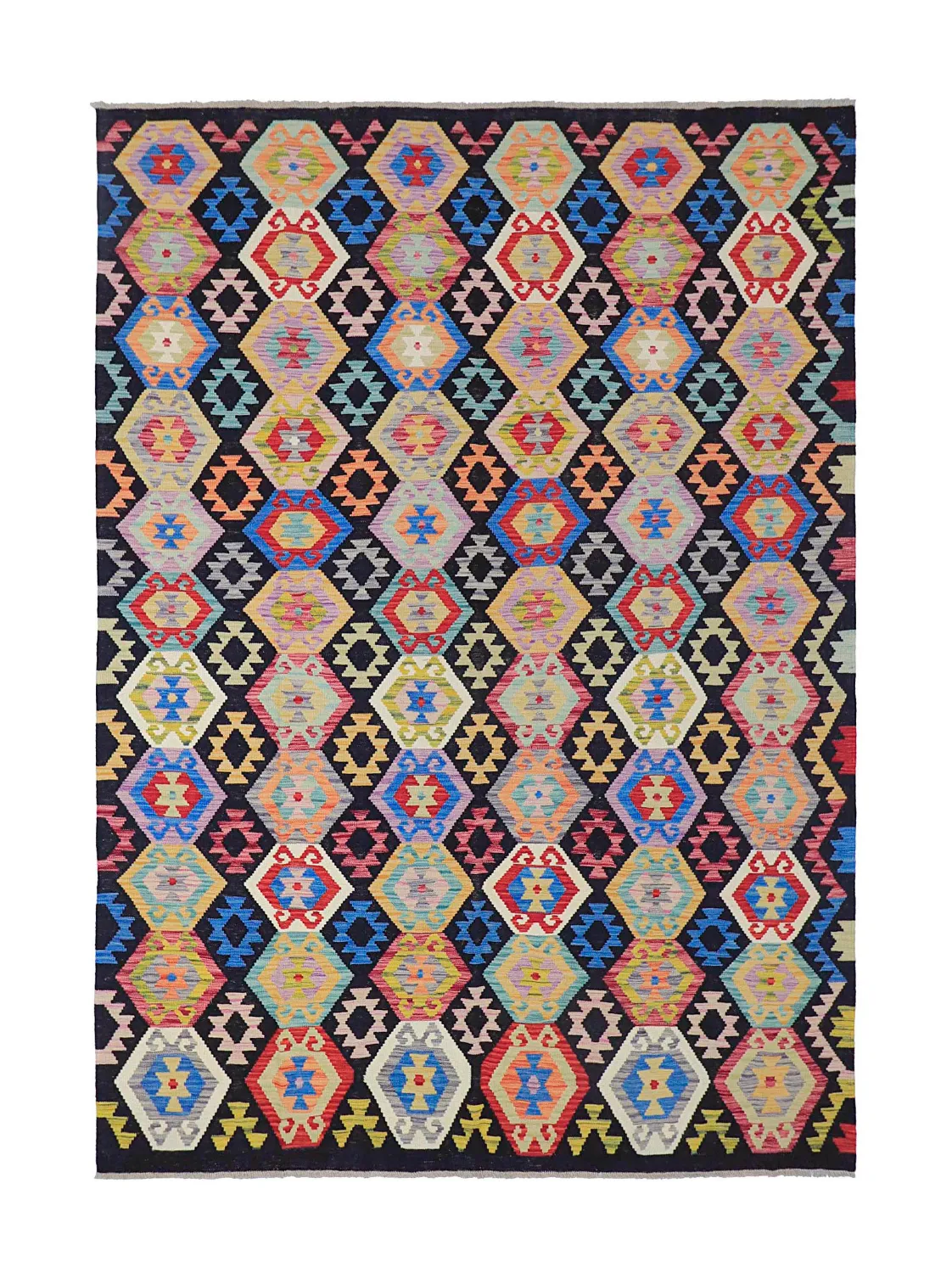 Tapete Oriental - Vegi Kelim Hand Woven - 204 x 294 cm