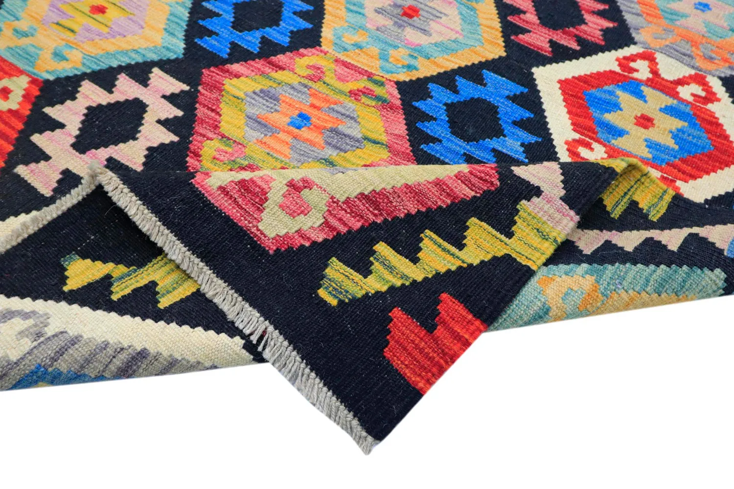Tapete Oriental - Vegi Kelim Hand Woven - 204 x 294 cm