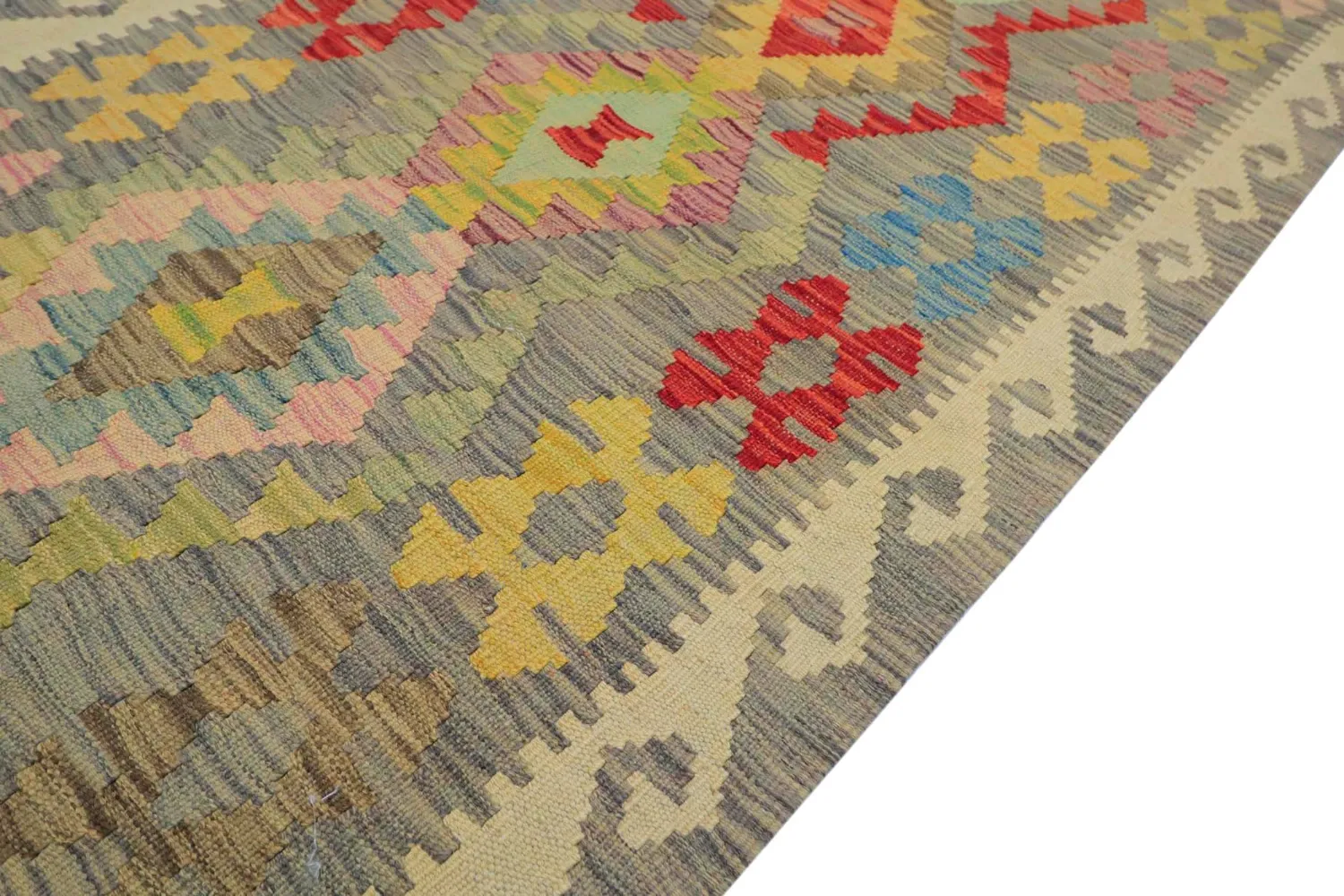 Tapete Oriental - Vegi Kelim Hand Woven - 81 x 199 cm