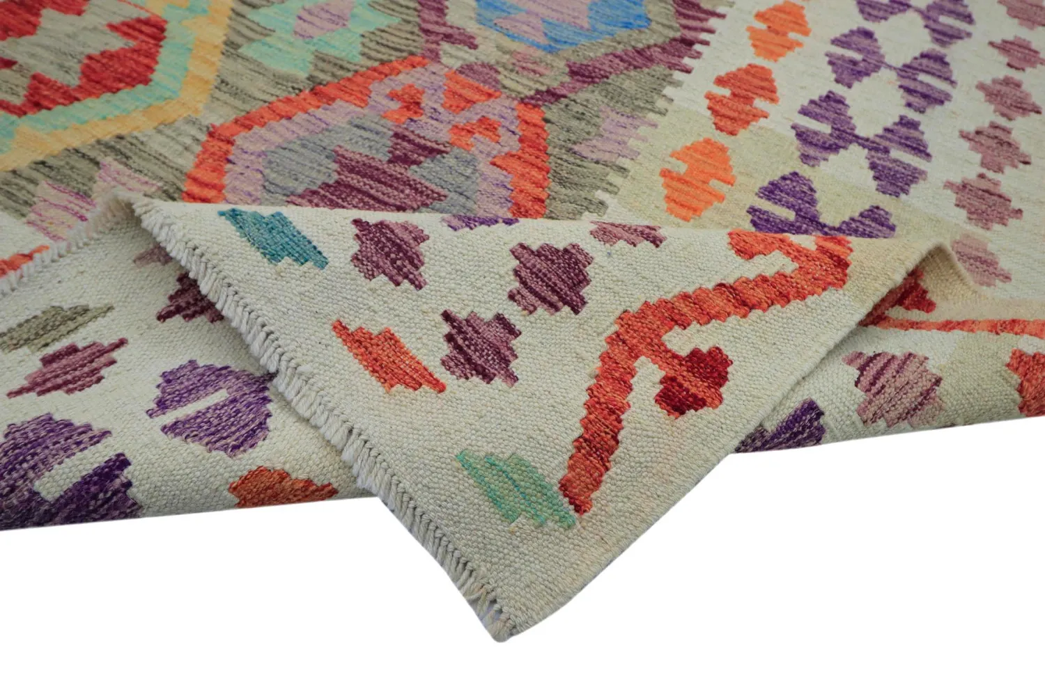 Tapete Oriental - Vegi Kelim Hand Woven - 175 x 245 cm