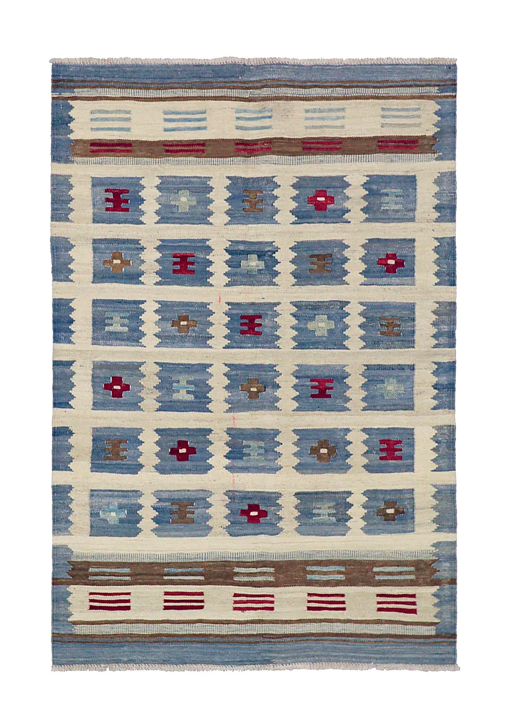 Tapete Oriental - Vegi Kelim Hand Woven - 98 x 151 cm