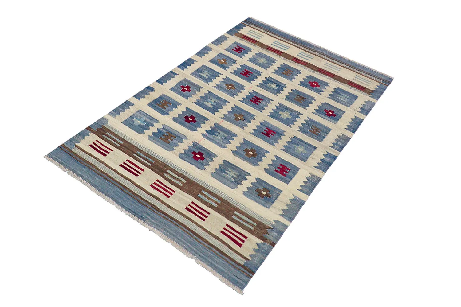 Tapete Oriental - Vegi Kelim Hand Woven - 98 x 151 cm