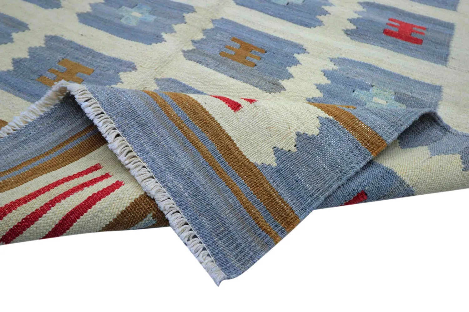 Tapete Oriental - Vegi Kelim Hand Woven - 100 x 148 cm