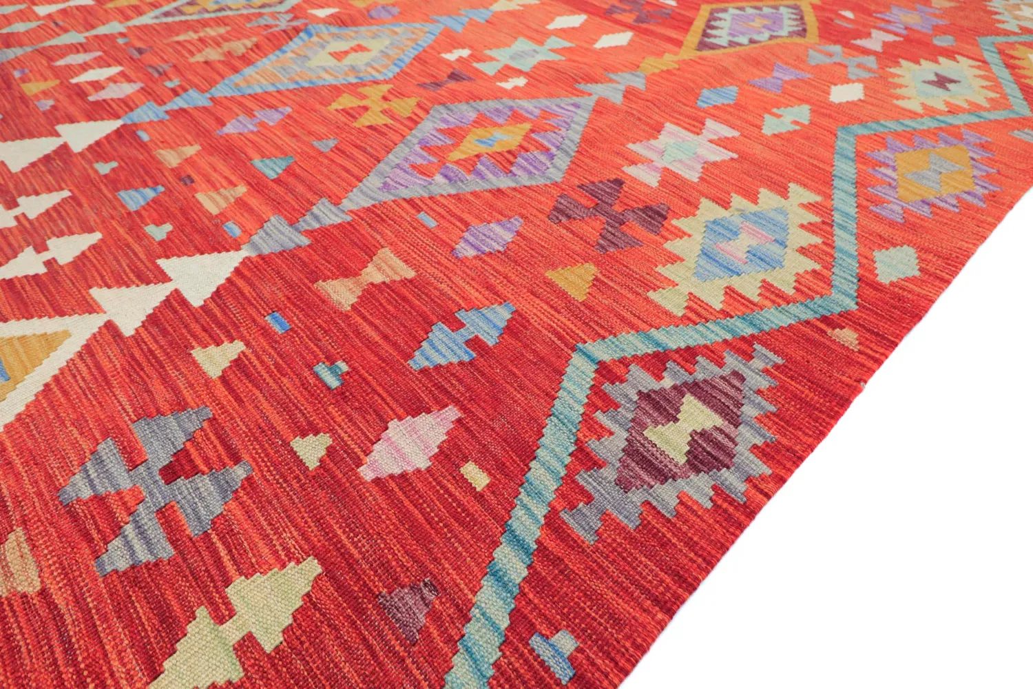 Tapete Oriental - Vegi Kelim Hand Woven - 203 x 299 cm
