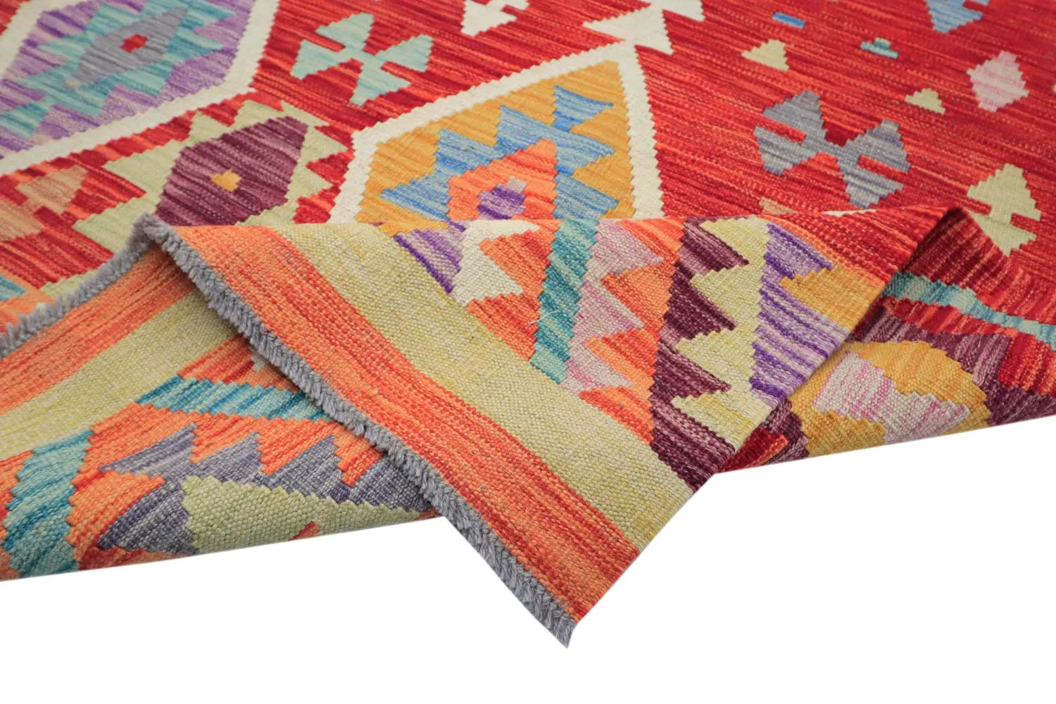 Tapete Oriental - Vegi Kelim Hand Woven - 203 x 299 cm