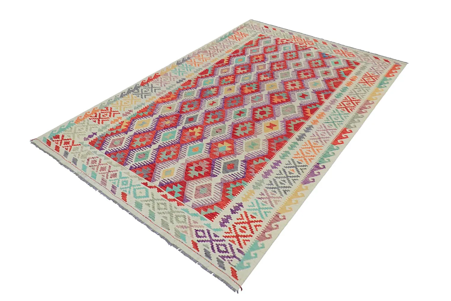Tapete Oriental - Vegi Kelim Hand Woven - 200 x 295 cm