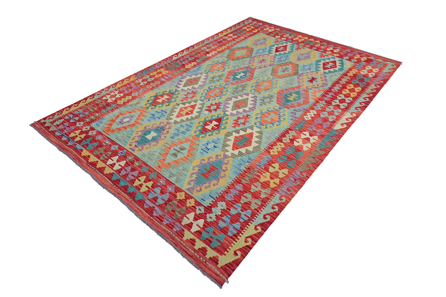 Tapete Oriental - Vegi Kelim Hand Woven - 199 x 295 cm