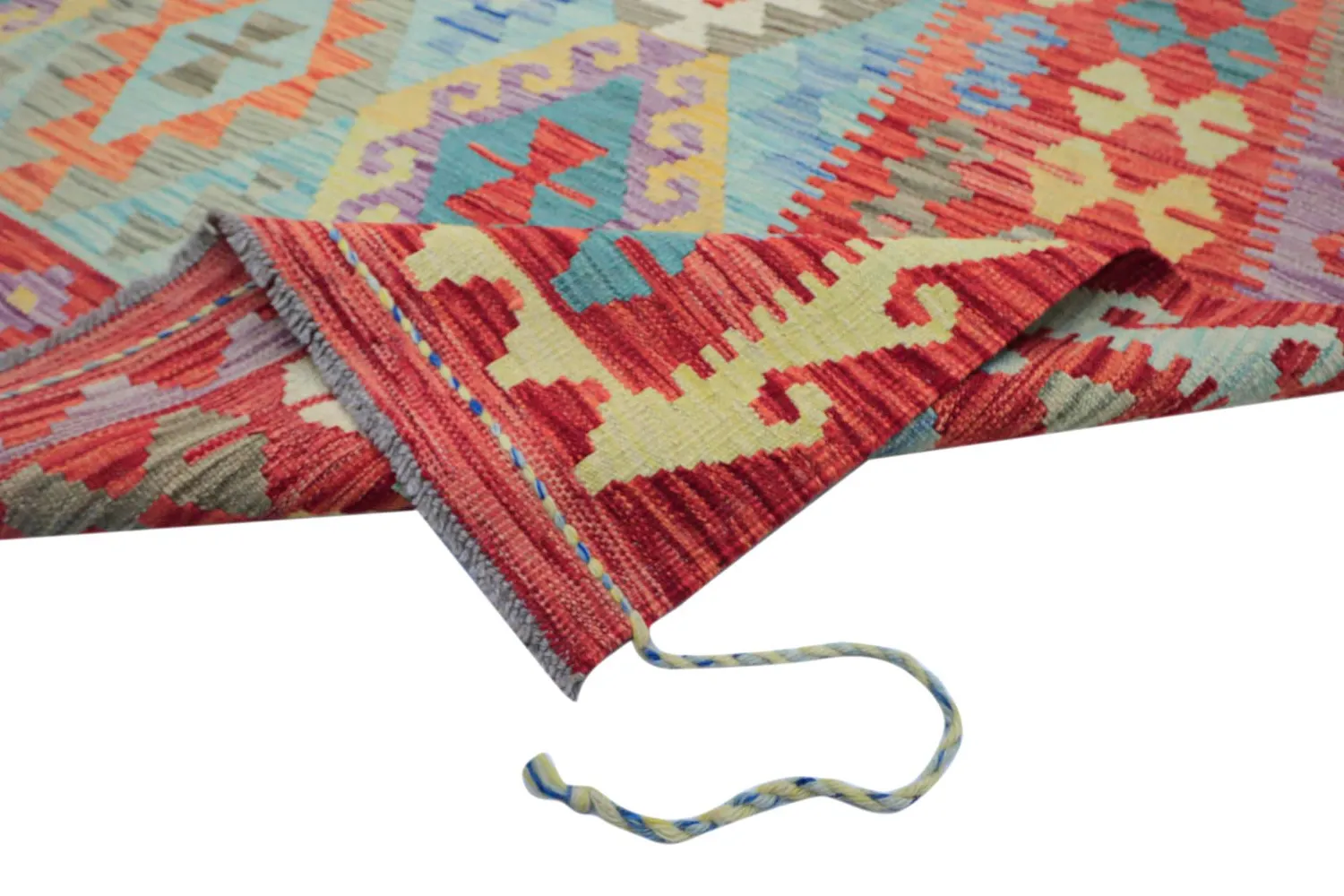 Tapete Oriental - Vegi Kelim Hand Woven - 199 x 295 cm