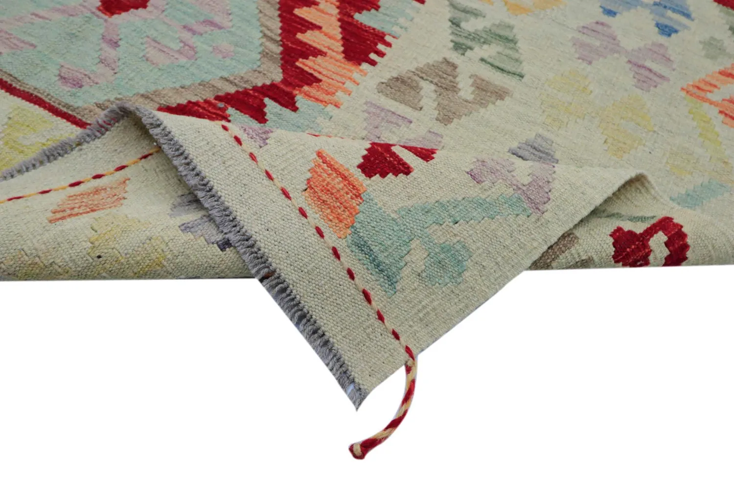 Tapete Oriental - Vegi Kelim Hand Woven - 176 x 247 cm