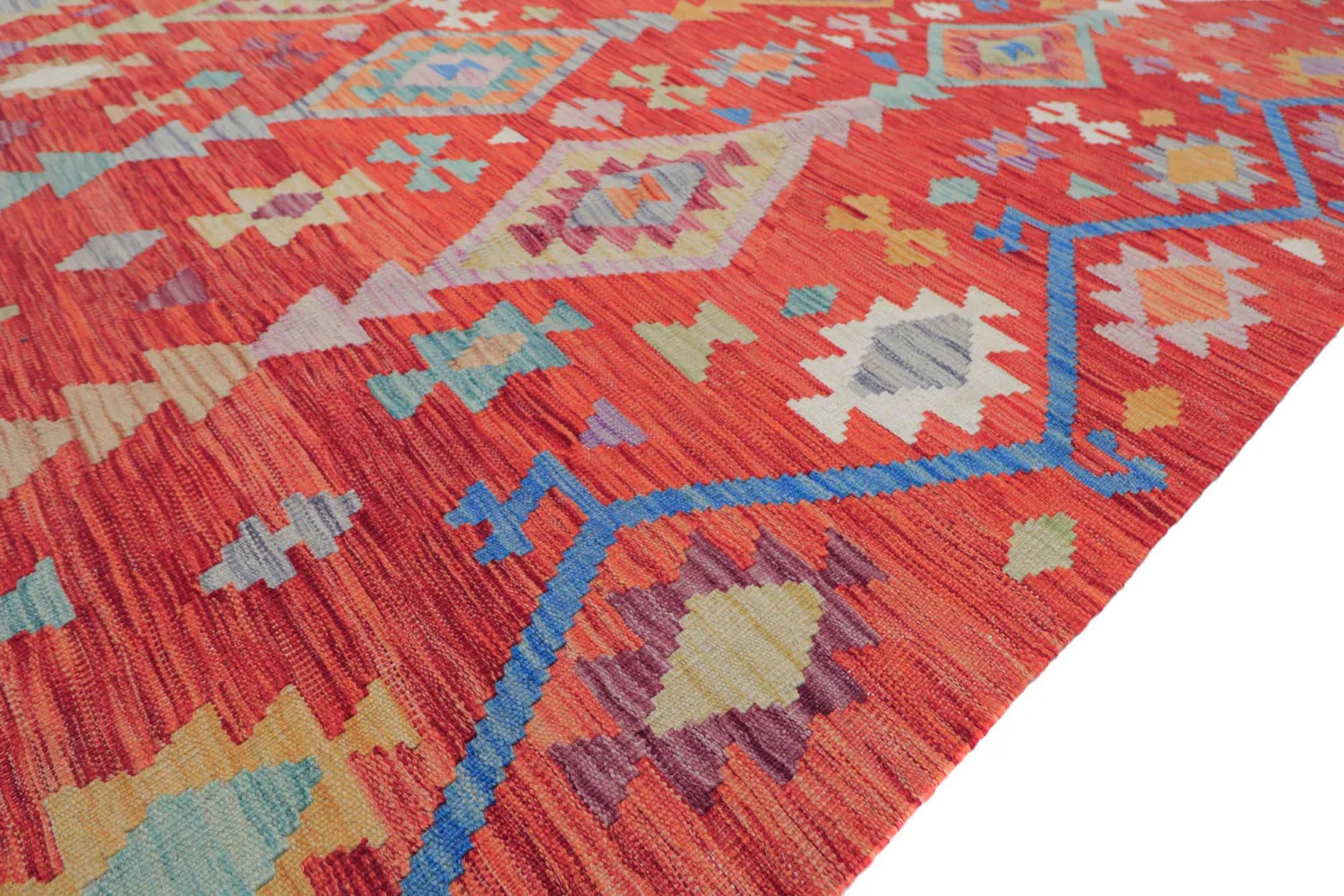 Tapete Oriental - Vegi Kelim Hand Woven - 201 x 300 cm