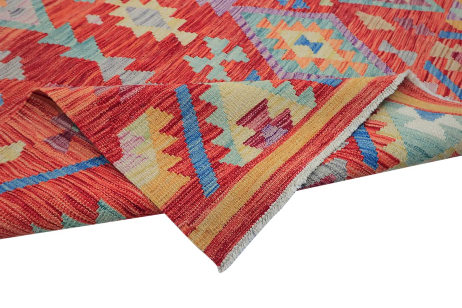 Tapete Oriental - Vegi Kelim Hand Woven - 201 x 300 cm