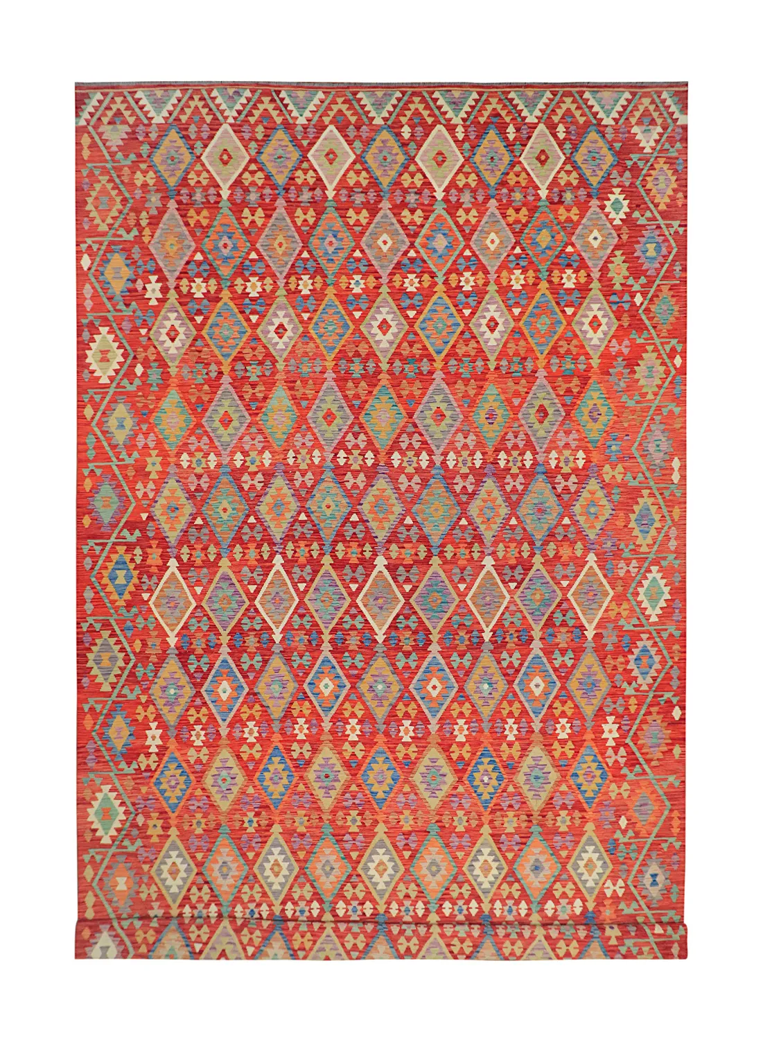 Tapete Oriental - Vegi Kelim Hand Woven - 303 x 491 cm