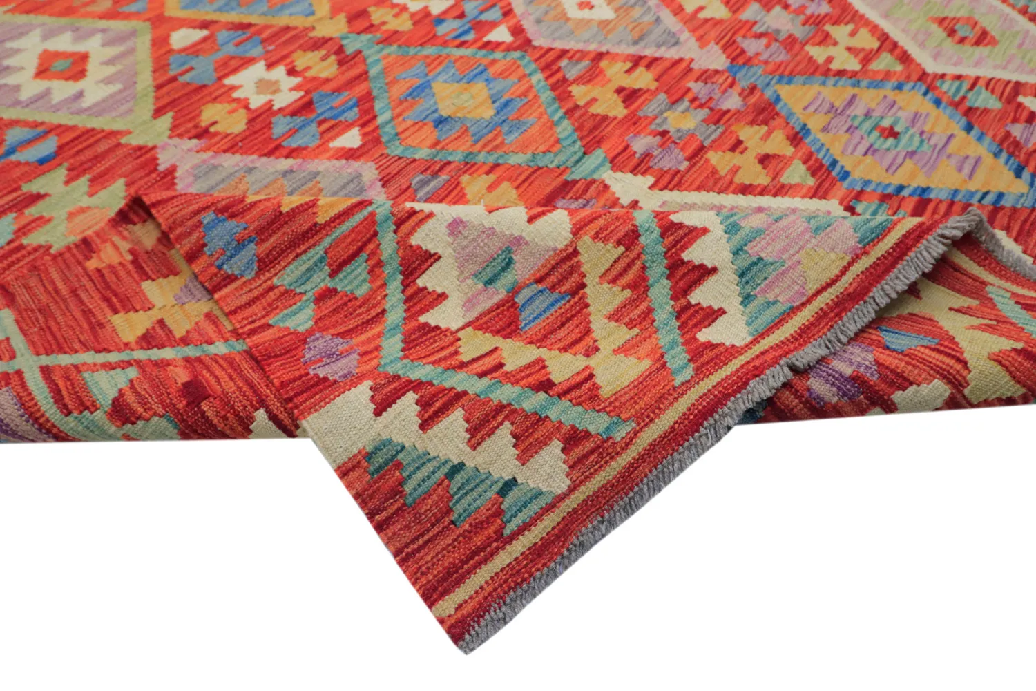 Tapete Oriental - Vegi Kelim Hand Woven - 303 x 491 cm
