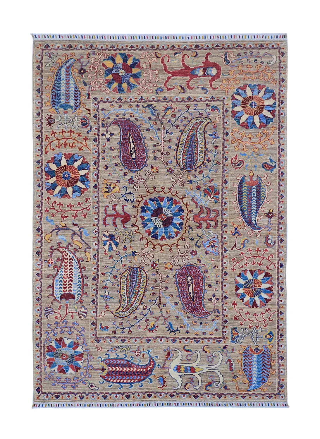 Tapete Oriental - Chaman Rug Hand Knotted - 163 x 236 cm