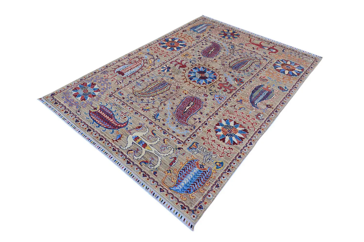 Tapete Oriental - Chaman Rug Hand Knotted - 163 x 236 cm
