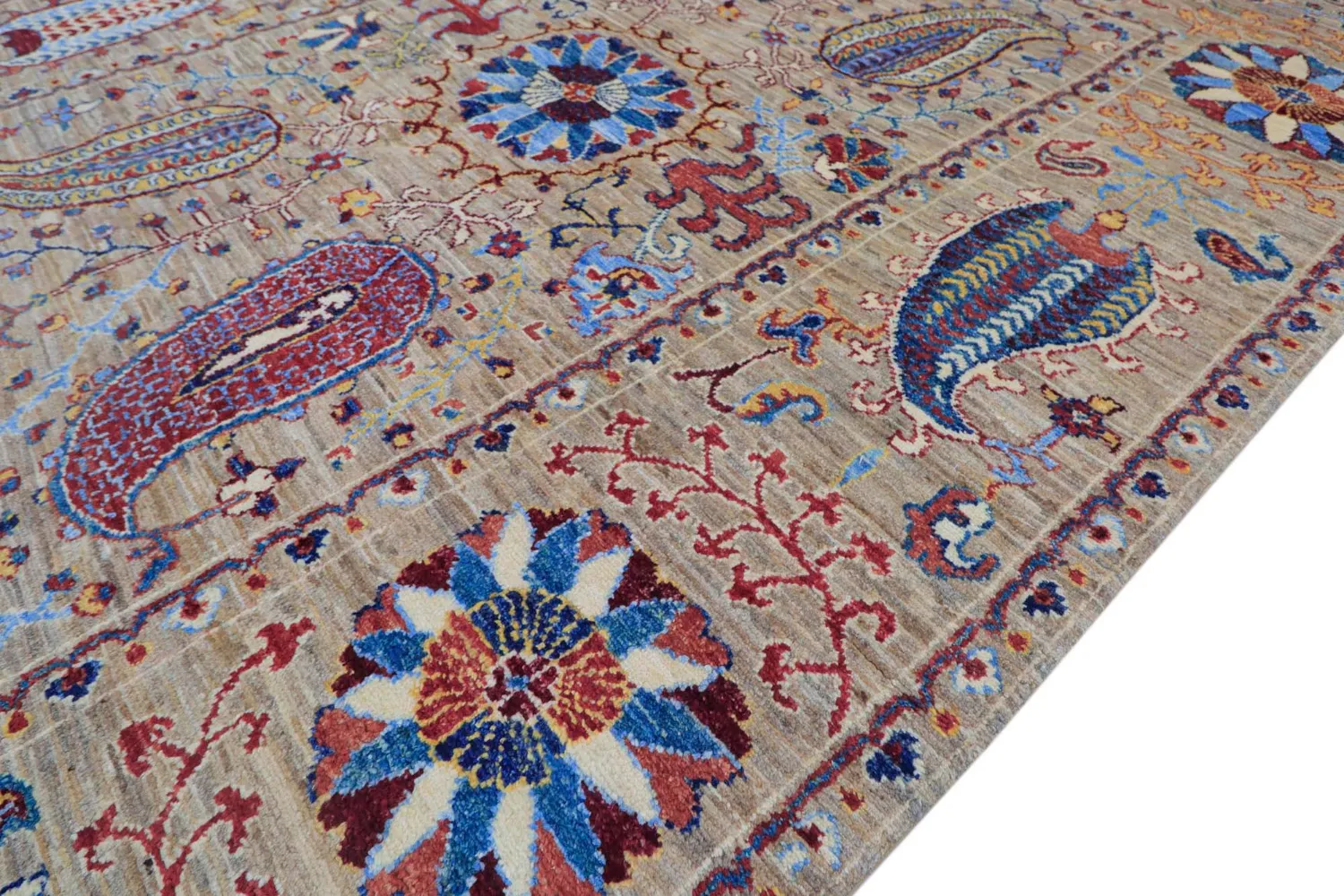 Tapete Oriental - Chaman Rug Hand Knotted - 163 x 236 cm
