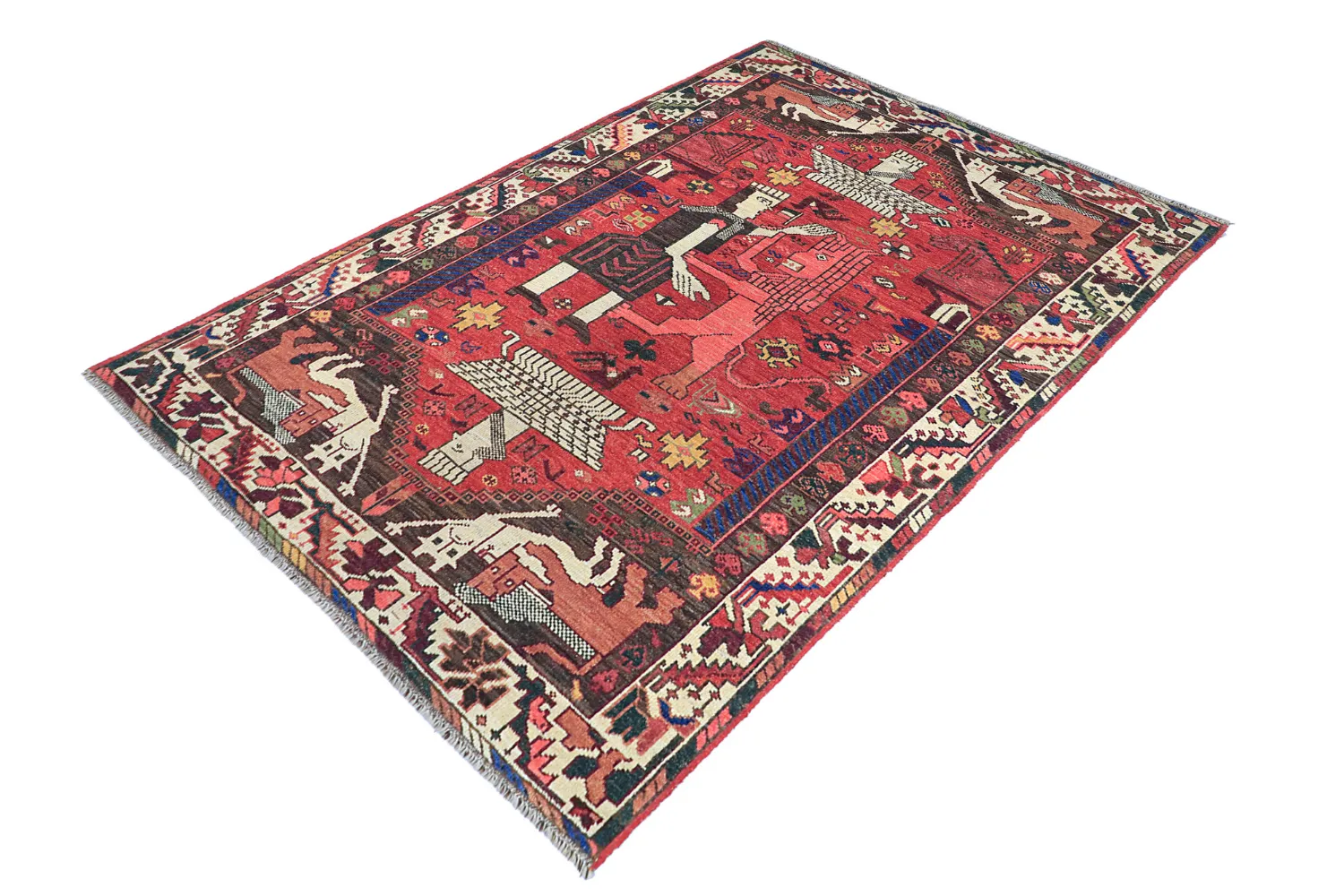 Tapete Oriental - Tribal Hand Knotted - 154 x 221 cm