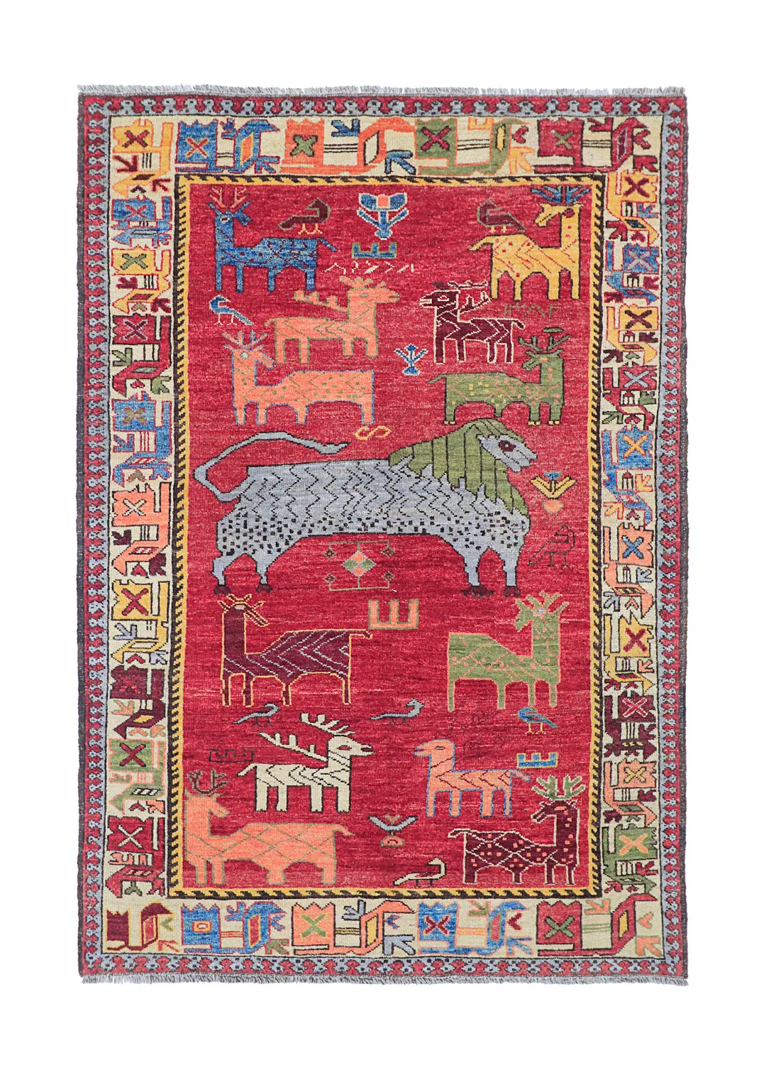 Tapete Oriental - Tribal Hand Knotted - 153 x 213 cm