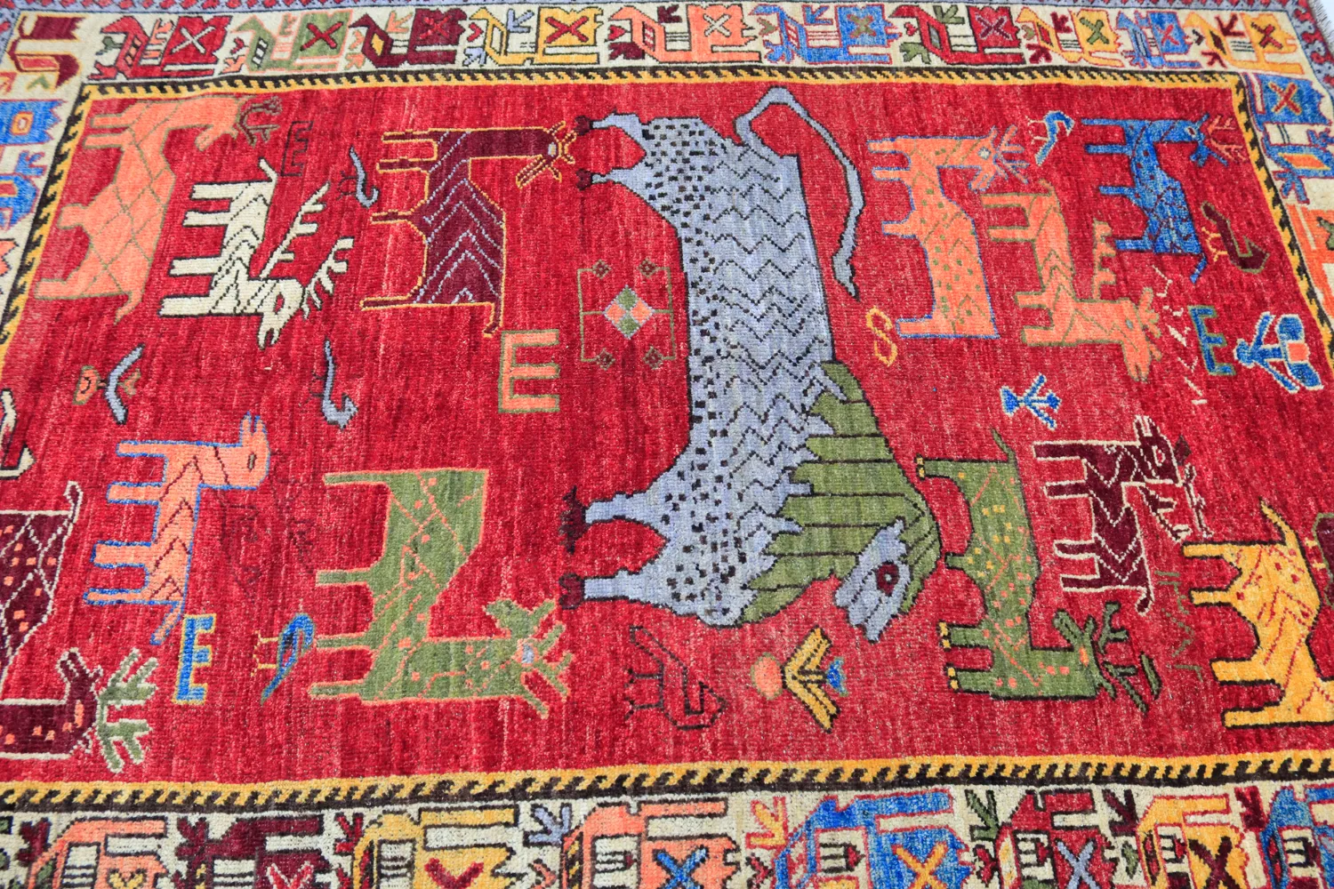 Tapete Oriental - Tribal Hand Knotted - 153 x 213 cm