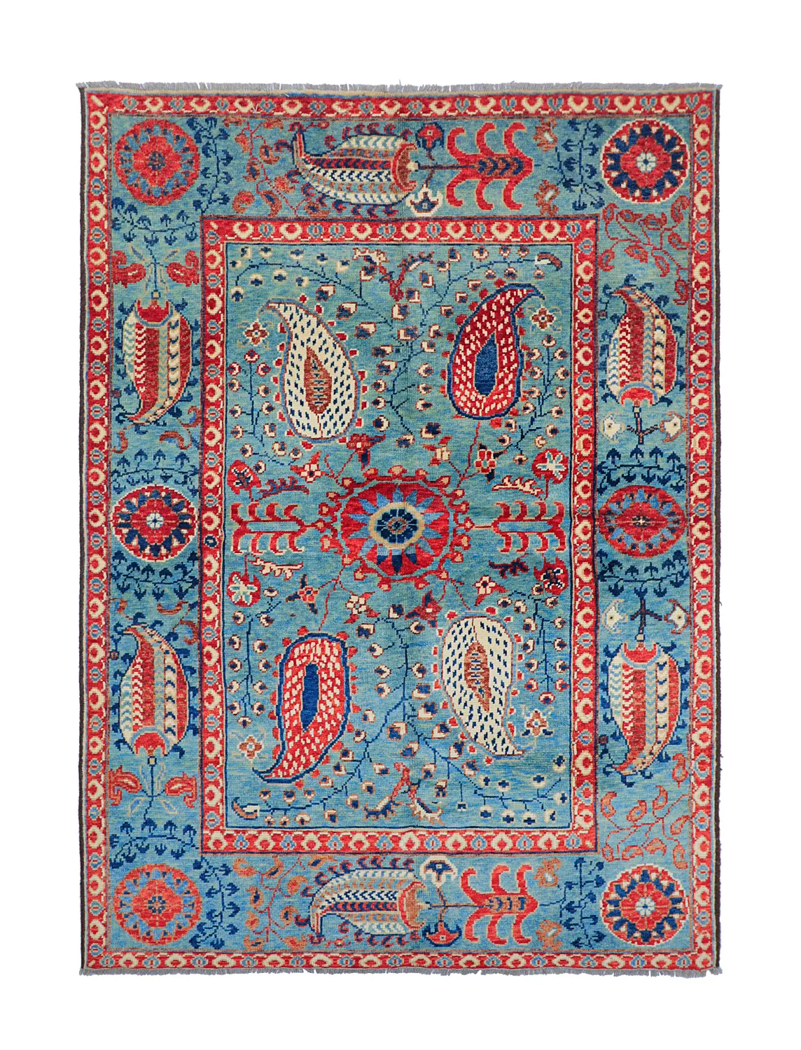 Tapete Oriental - Suzani Hand Knotted - 170 x 240 cm