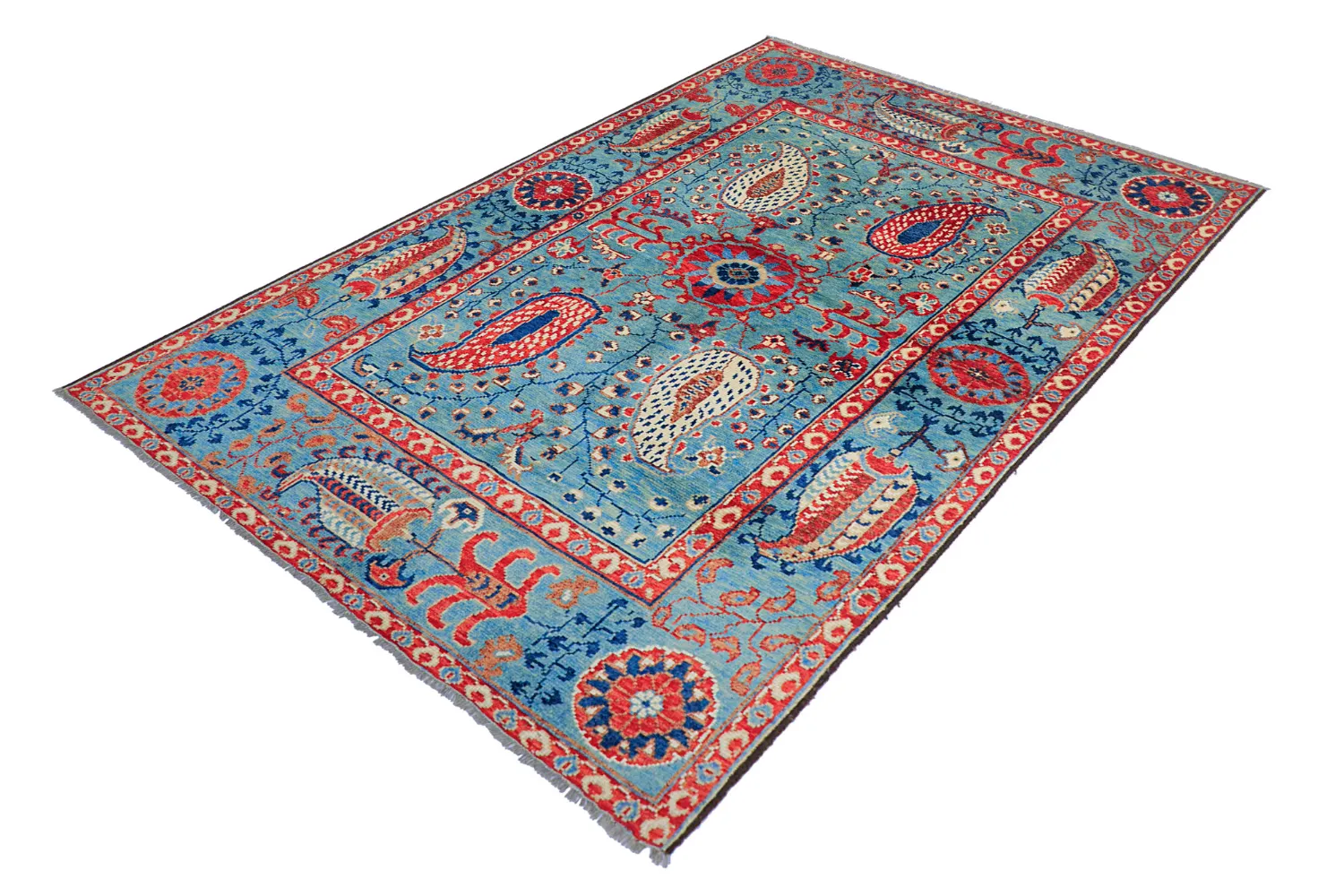 Tapete Oriental - Suzani Hand Knotted - 170 x 240 cm