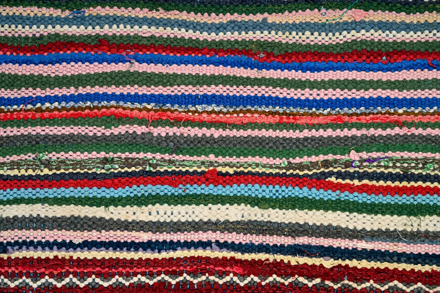Tapete Berbere Marroquino Boucherouite 150 x 340 cm