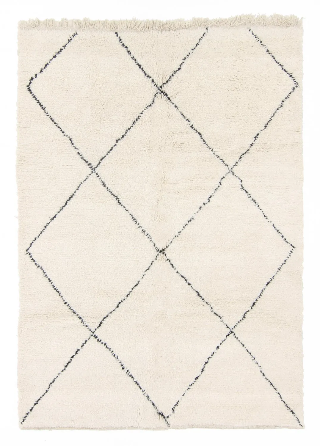 Tapete Kilim Marroquino Beni Ourain 250 x 170 cm