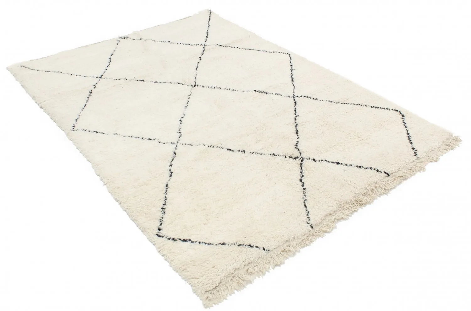 Tapete Kilim Marroquino Beni Ourain 250 x 170 cm