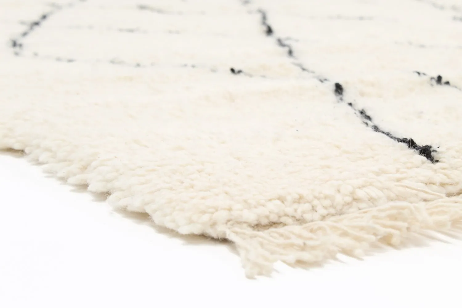 Tapete Kilim Marroquino Beni Ourain 235 x 170 cm