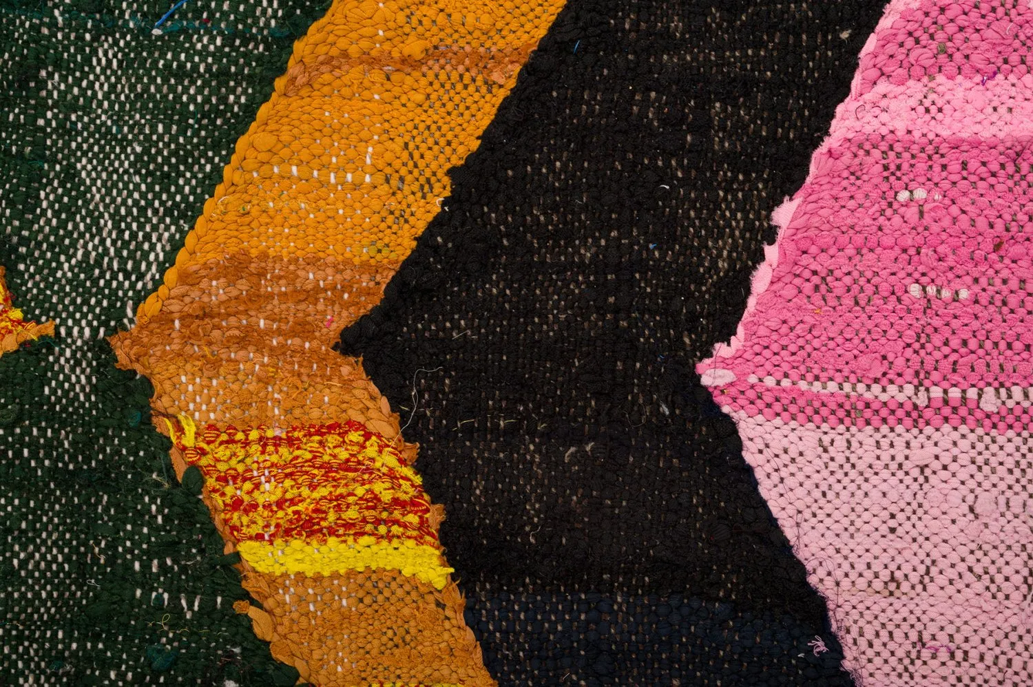 Tapete Berbere Marroquino Boucherouite 150 x 305 cm