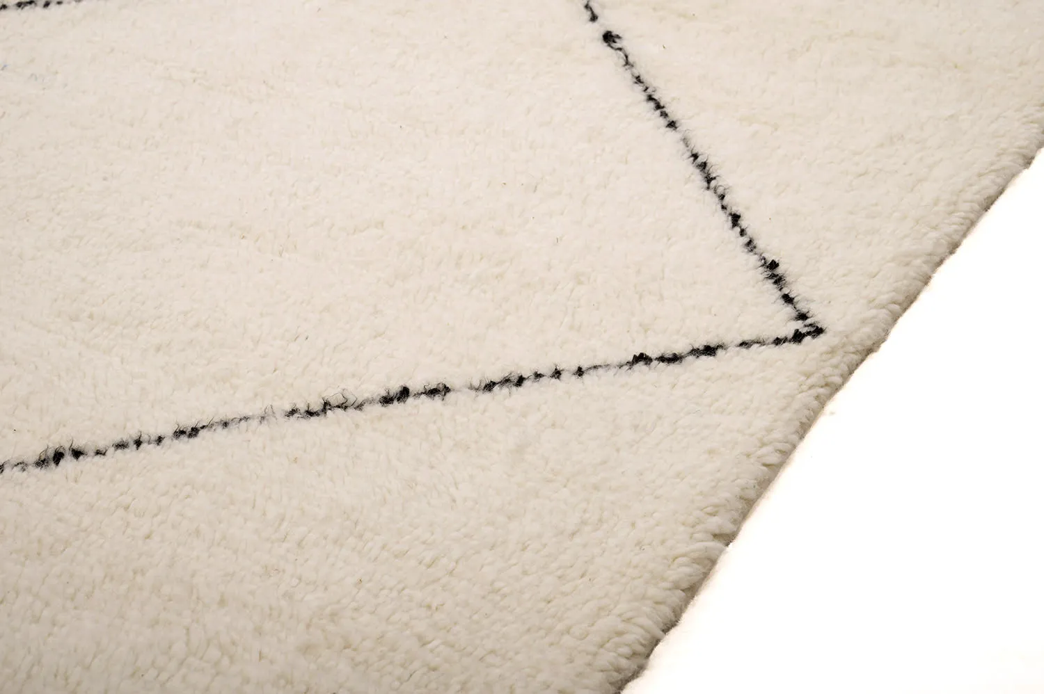 Tapete Kilim Marroquino Beni Ourain 195 x 295 cm