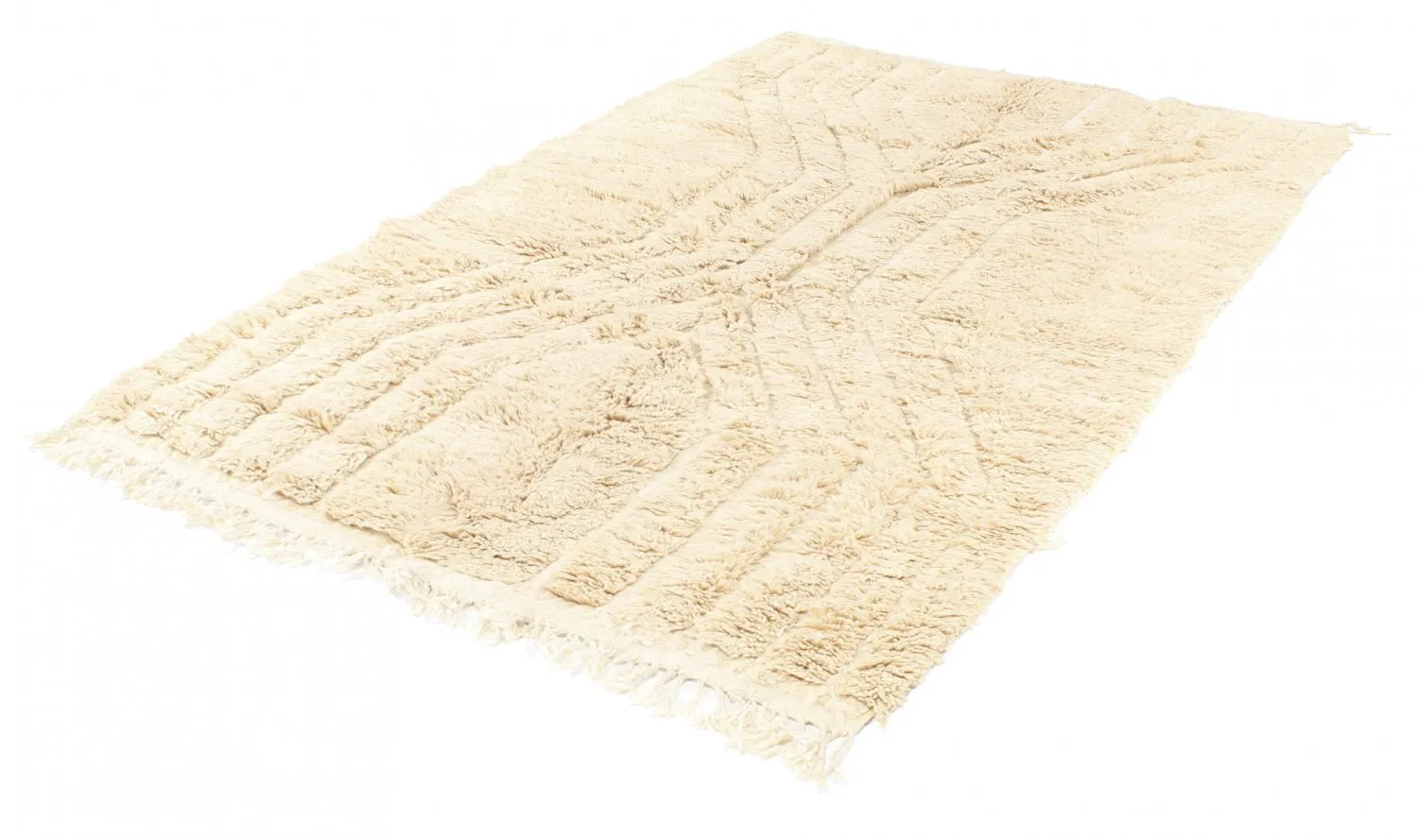 Tapete Kilim Marroquino Beni Ourain 270 x 170 cm