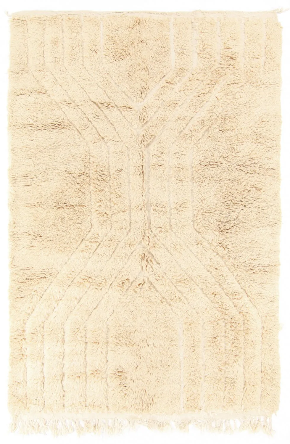 Tapete Kilim Marroquino Beni Ourain 270 x 170 cm