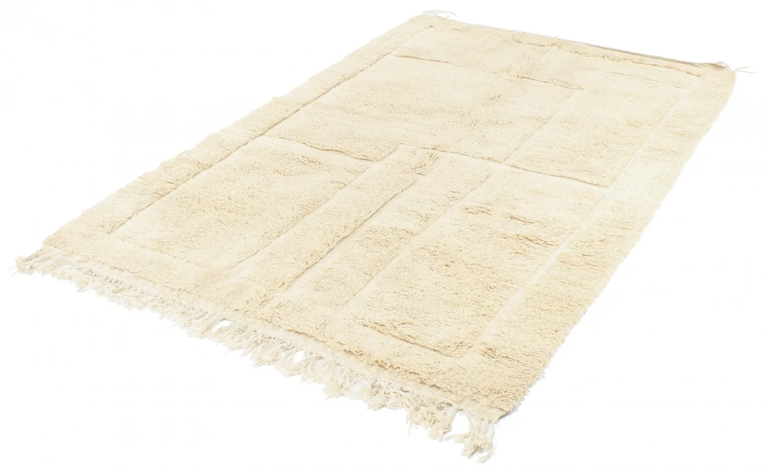 Tapete Kilim Marroquino Beni Ourain 260 x 165 cm