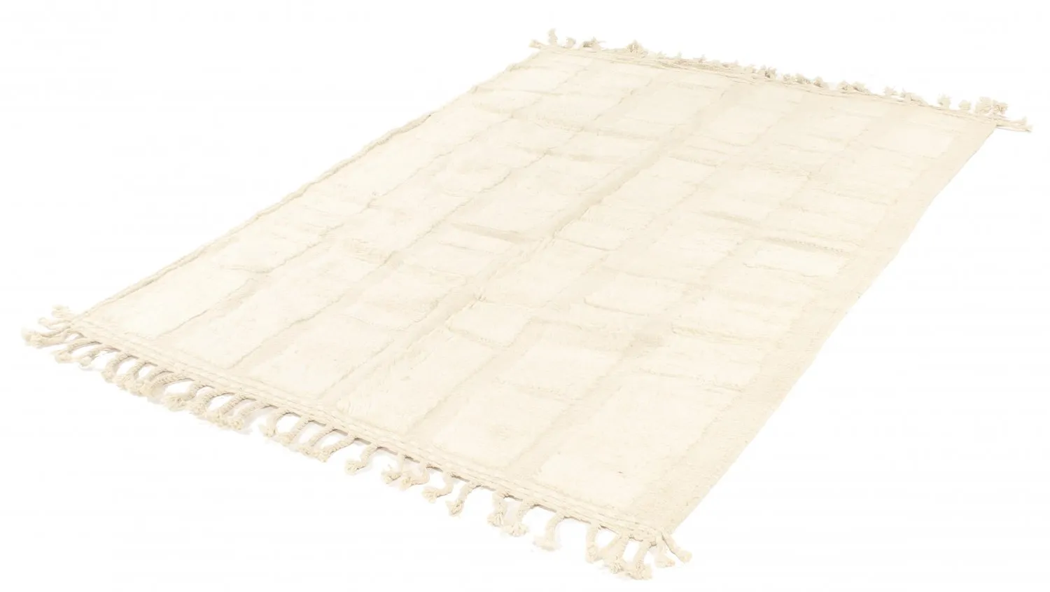 Tapete Kilim Marroquino Beni Ourain 250 x 150 cm