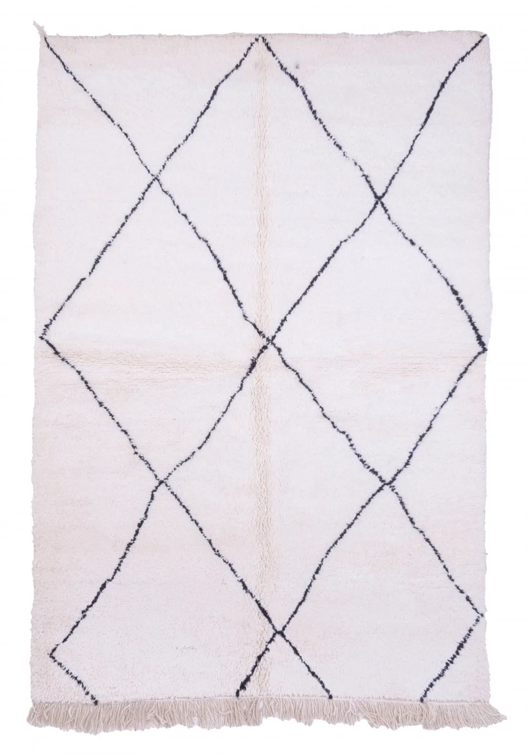 Tapete Kilim Marroquino Beni Ourain 240 x 160 cm