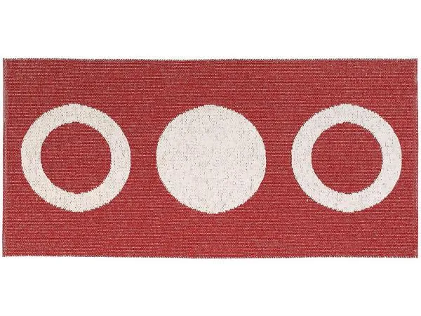Plastmattor - Horredsmattan Circle (röd)
