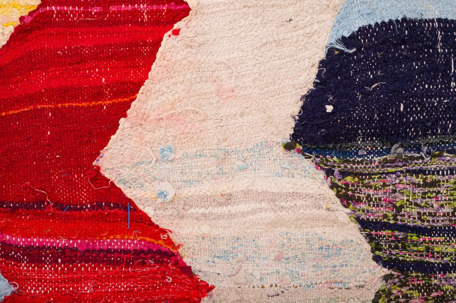 Tapete Berbere Marroquino Boucherouite 155 x 325 cm