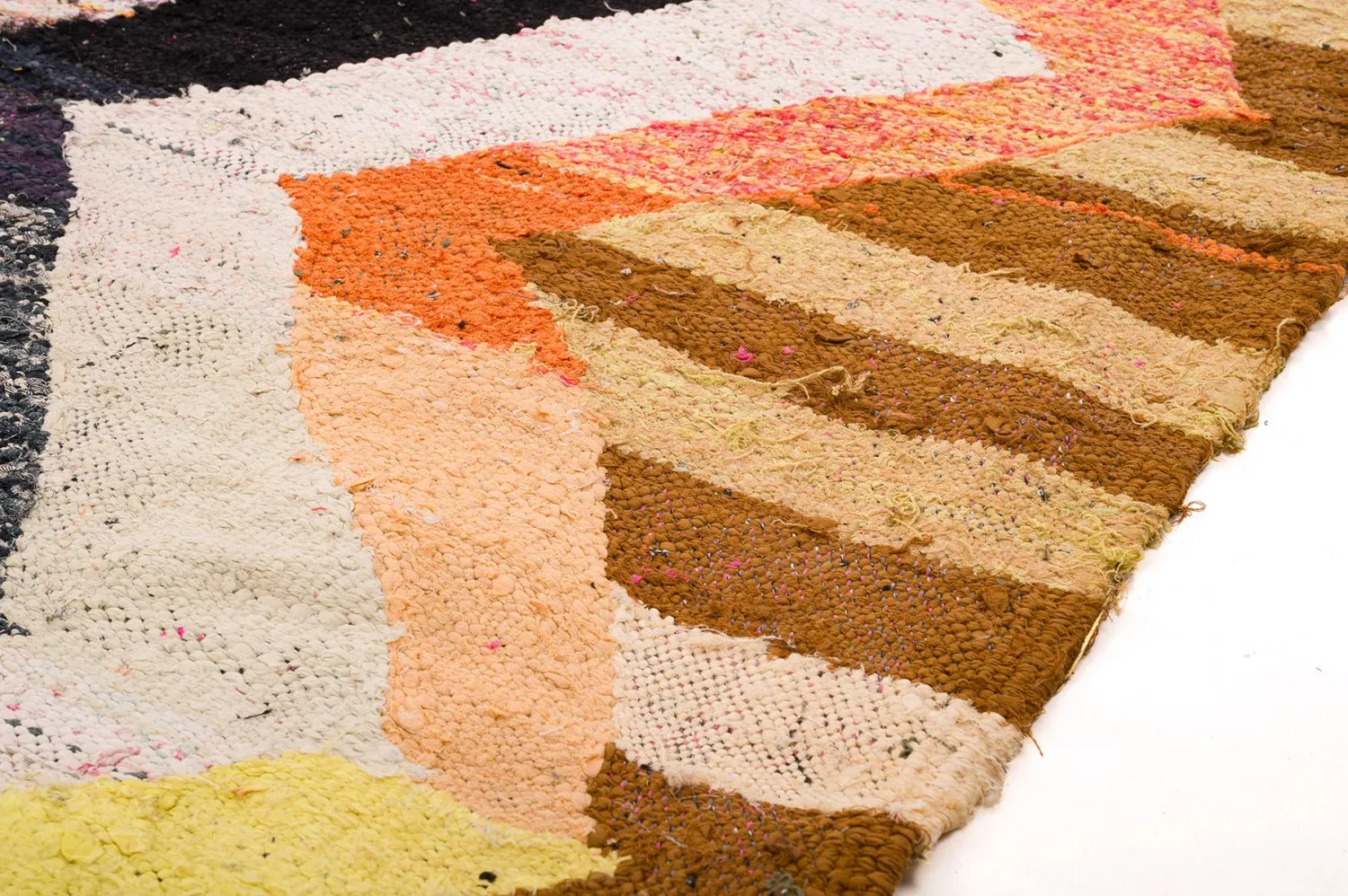 Tapete Berbere Marroquino Boucherouite 155 x 275 cm