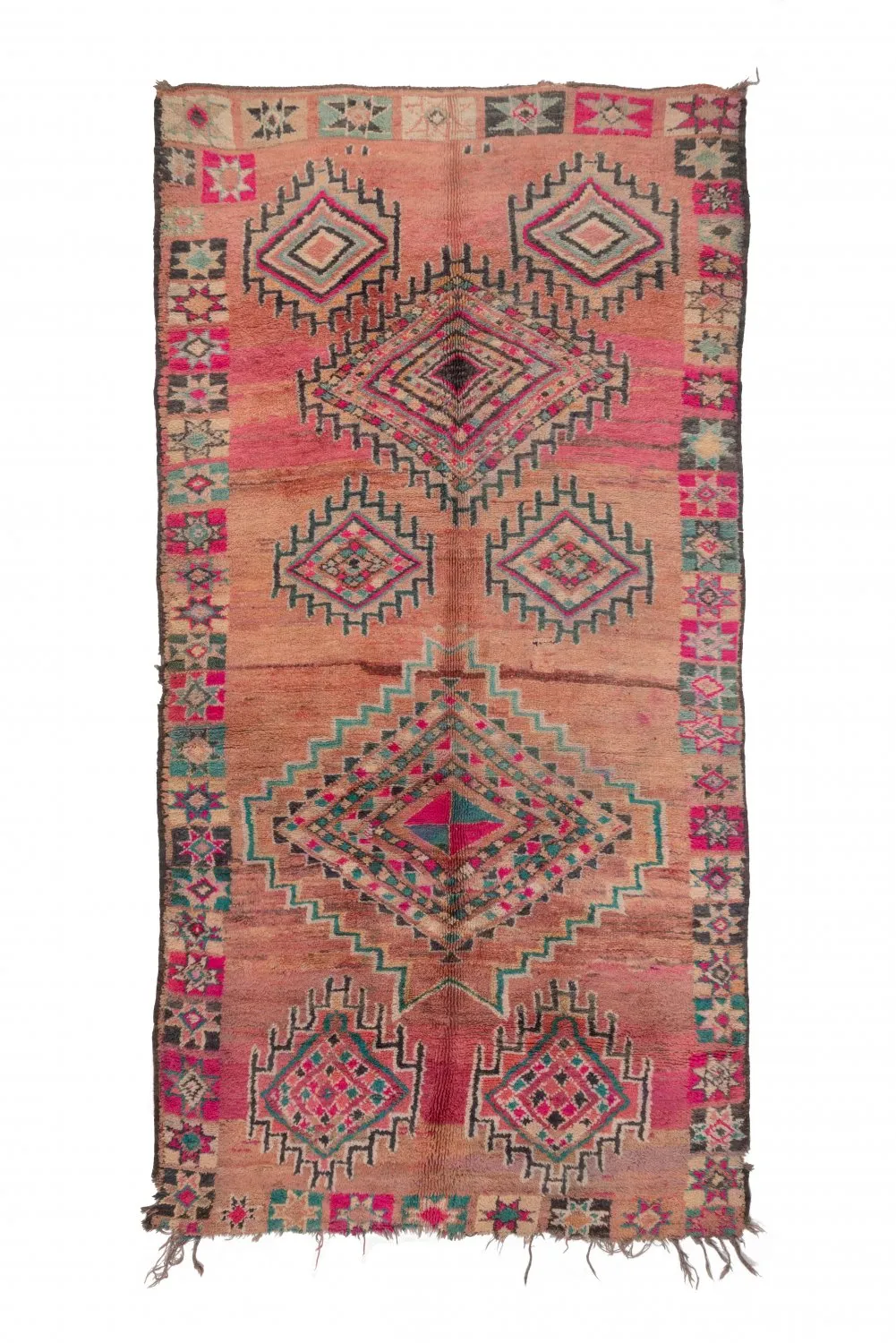 Tapete Kilim Marroquino Azilal 385 x 200 cm