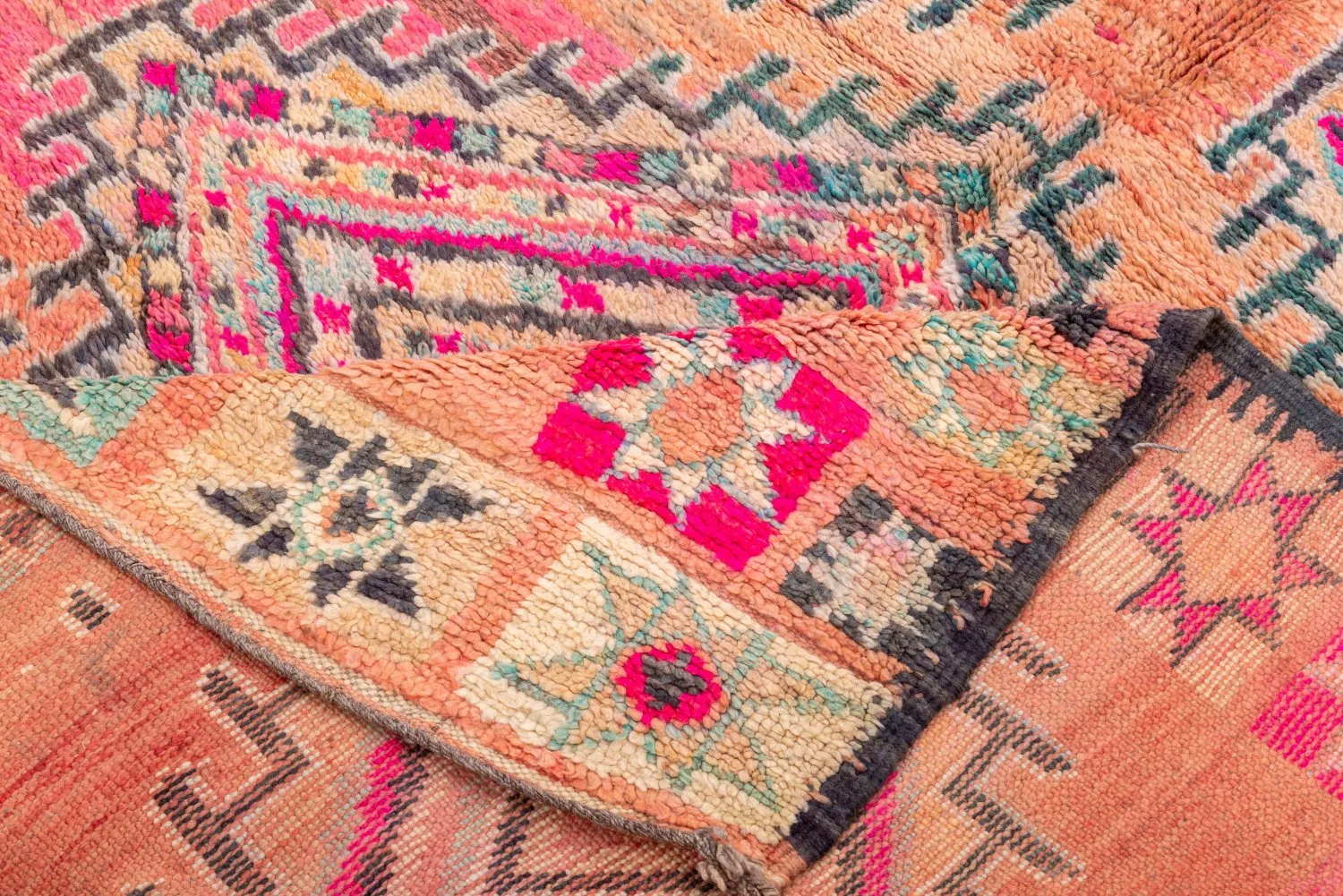 Tapete Kilim Marroquino Azilal 385 x 200 cm