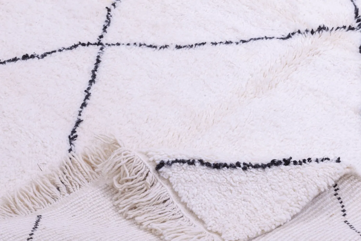 Tapete Kilim Marroquino Beni Ourain 240 x 160 cm
