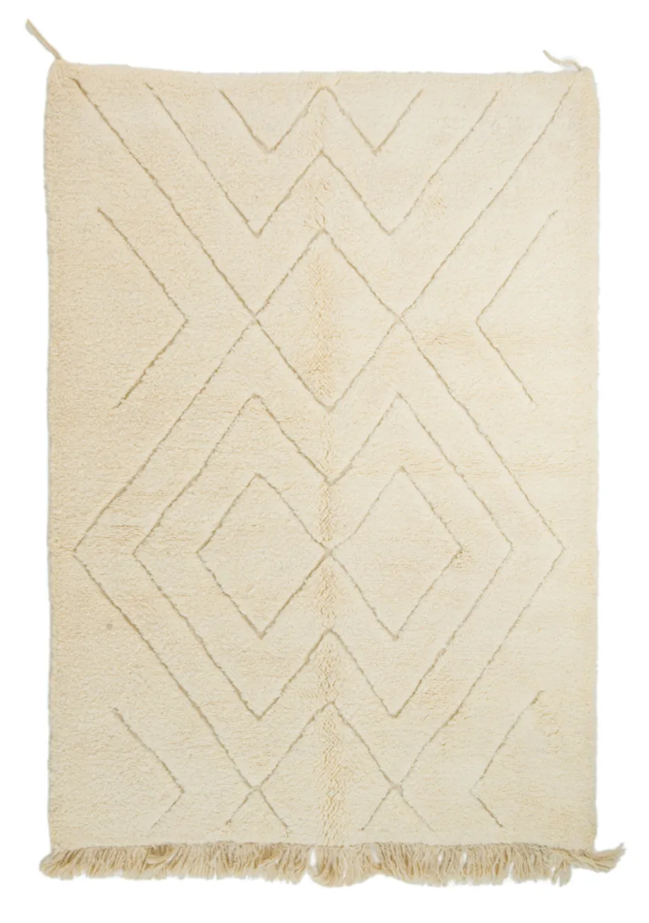 Tapete Kilim Marroquino Beni Ourain 165 x 235 cm