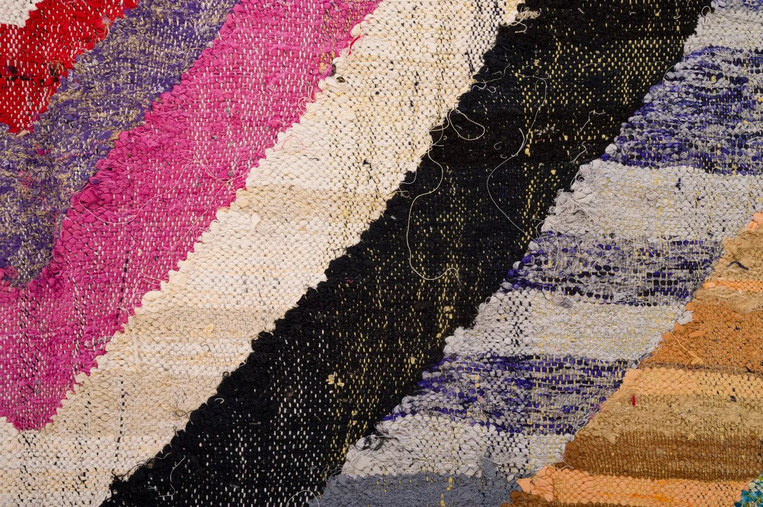 Tapete Berbere Marroquino Boucherouite 155 x 285 cm